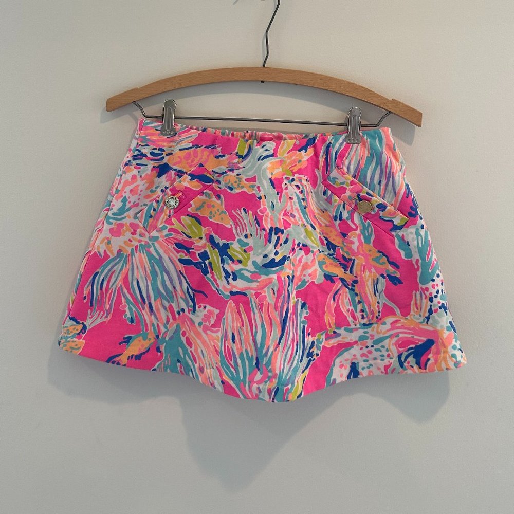 Lilly Pulitzer Skort, Size XS, Multi-Color